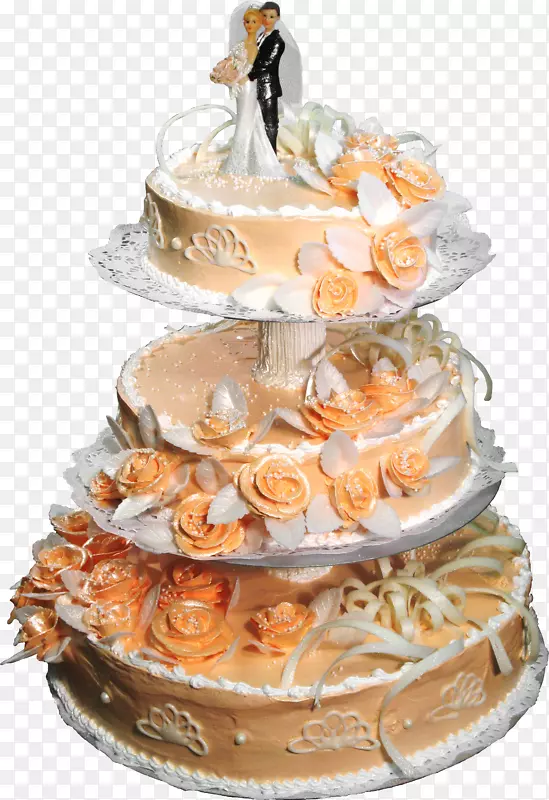 婚礼蛋糕杯夹艺术蛋糕