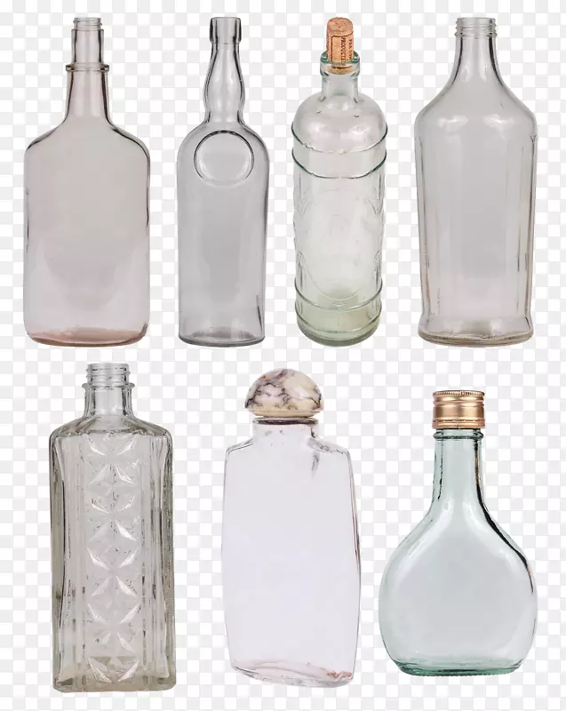 瓶子容器玻璃夹艺术.瓶子
