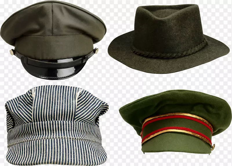 头巾，大礼帽，正方形学术帽