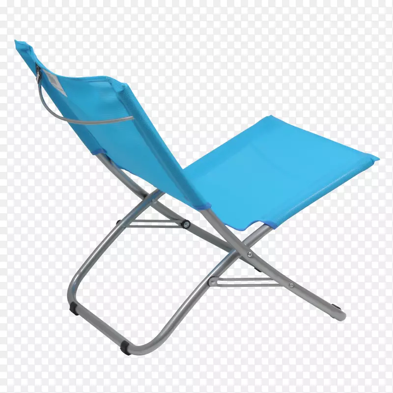 绿松石家具塑料提奥钴蓝沙滩椅