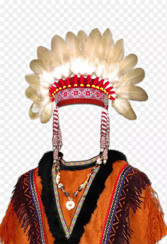 美洲土著人民部落首领wigwam-Dussehra