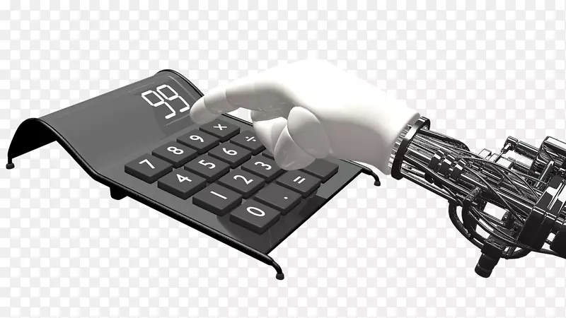 机器人，会计，机器人过程自动化.计算器