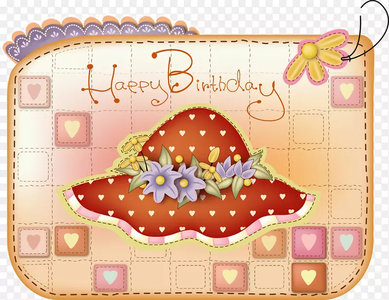 生日蛋糕贺卡