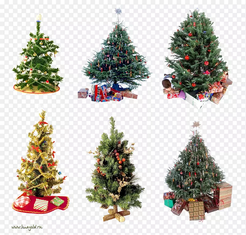 新年圣诞树装饰-圣诞树