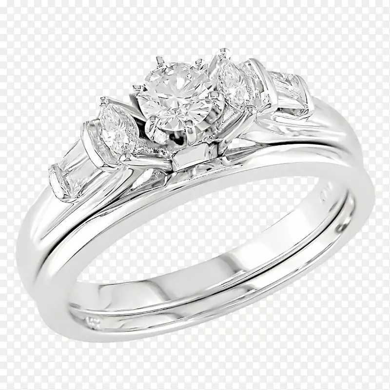 耳环订婚戒指结婚戒指立方氧化锆戒指