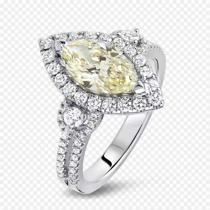 珠宝结婚戒指宝石钻石订婚戒指