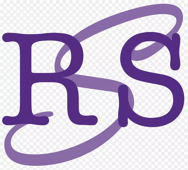 紫色标志字体-感官