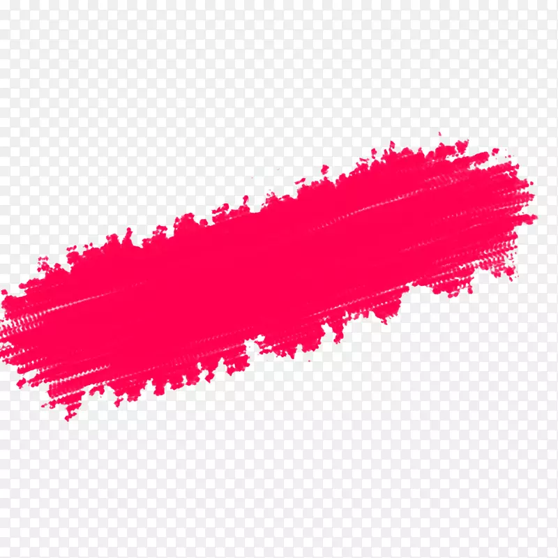 洋红电子邮件博客刷粉红色m-水彩画