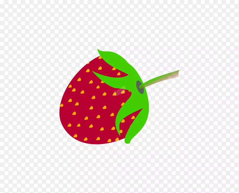 草莓奶昔食品剪辑艺术-草莓水果