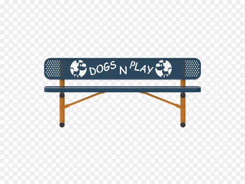 狗公园长凳-公园长椅