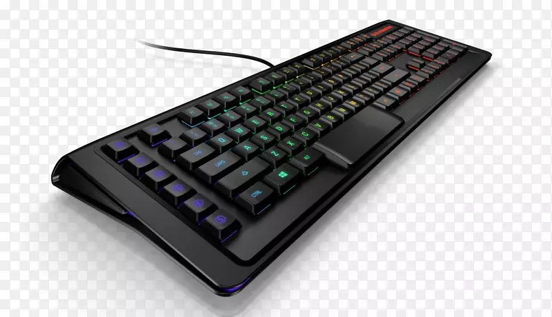 电脑键盘游戏键盘轻钢系列RGB颜色模型键盘