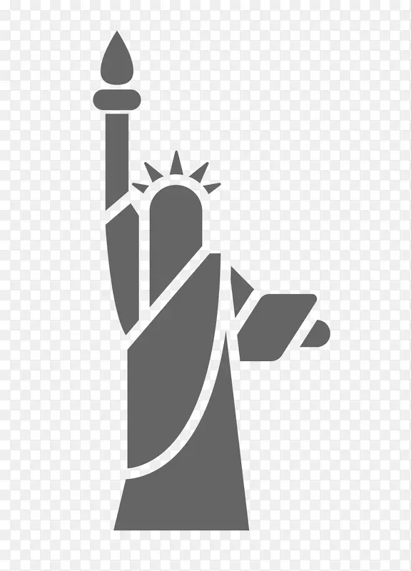 自由女神像电脑图标剪辑艺术-纽约市