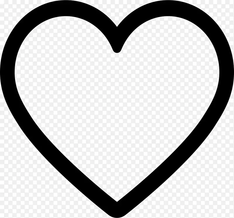 心脏电脑图标封装PostScript-白色心脏