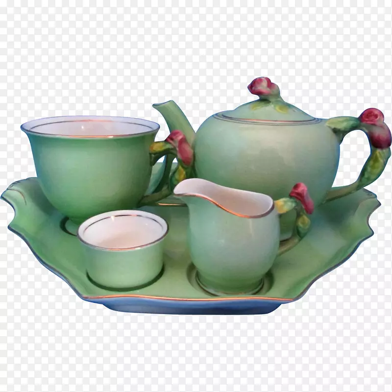 餐具陶瓷茶托瓷茶壶