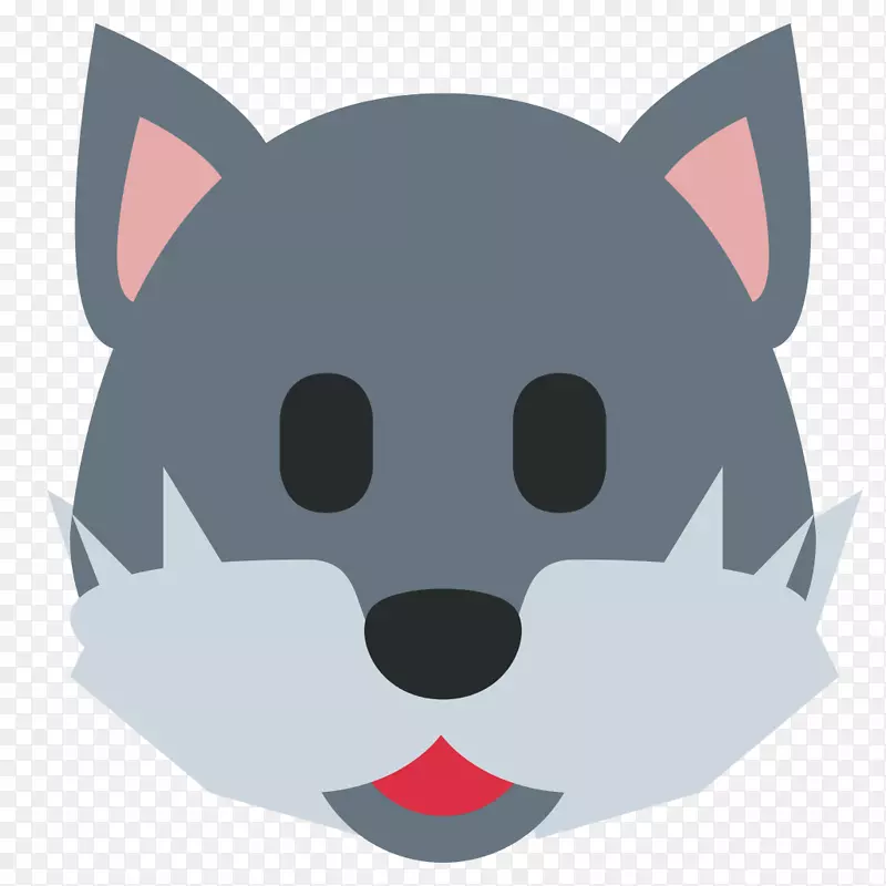 Emojipedia濒危物种全球自然筹款基金-狼
