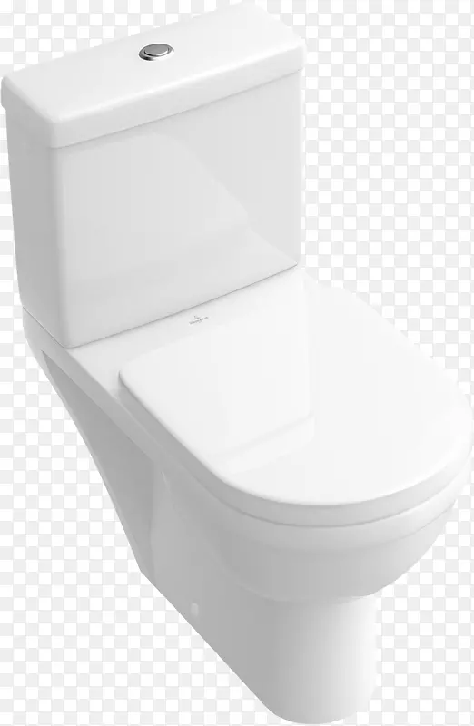冲水式厕所别墅&博奇瓷质浴室-马桶座