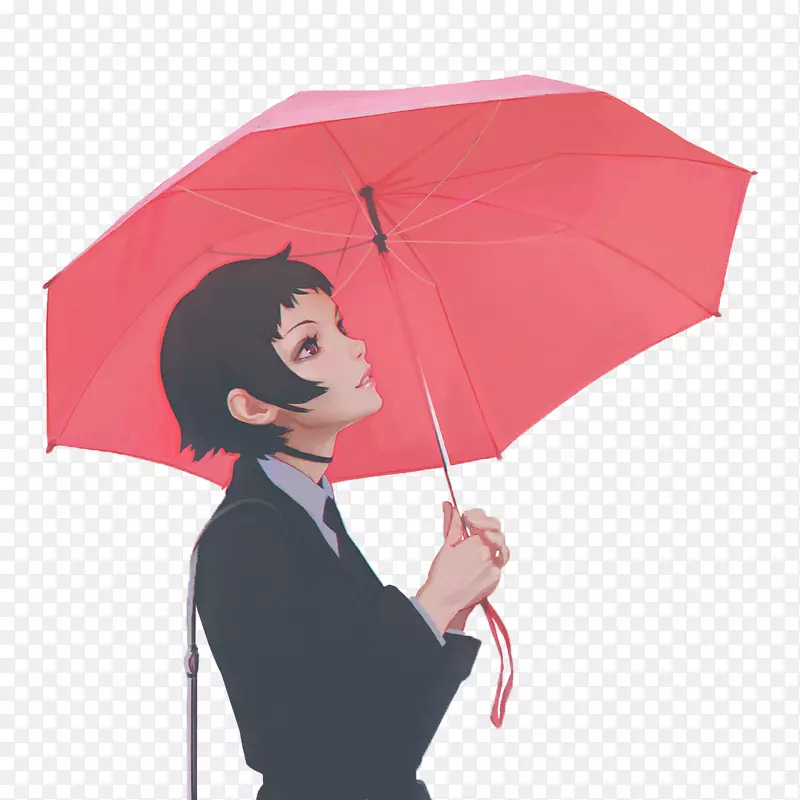 图文画-雨伞