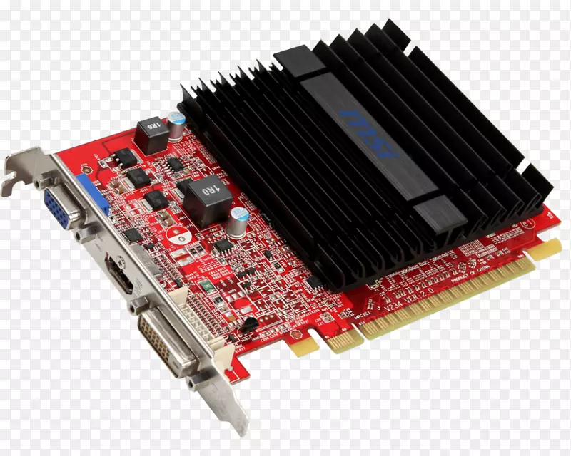 显卡和视频适配器Radeon PCI Express GDDR 3 SDRAM-NVIDIA