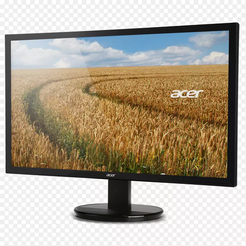 电脑显示器vga连接器背光lcd数字视觉界面1080 p显示器