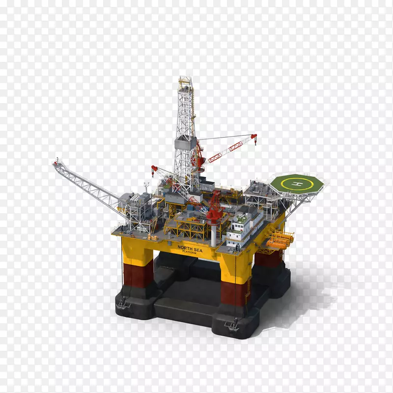 石油钻井平台石油井架天然气