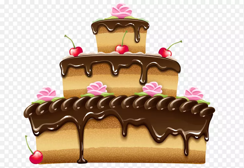 生日蛋糕结婚蛋糕巧克力蛋糕奶油巧克力飞溅