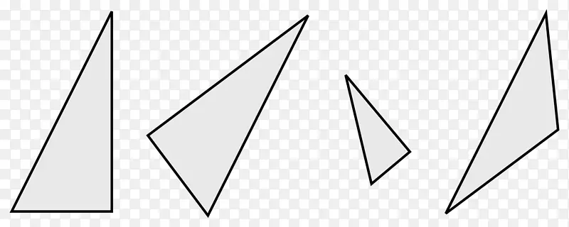 同余三角形形状几何-三角形