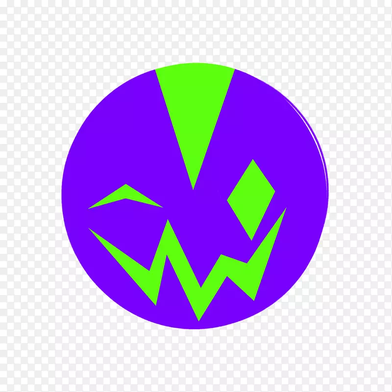 绿色标志紫罗兰符号葡萄