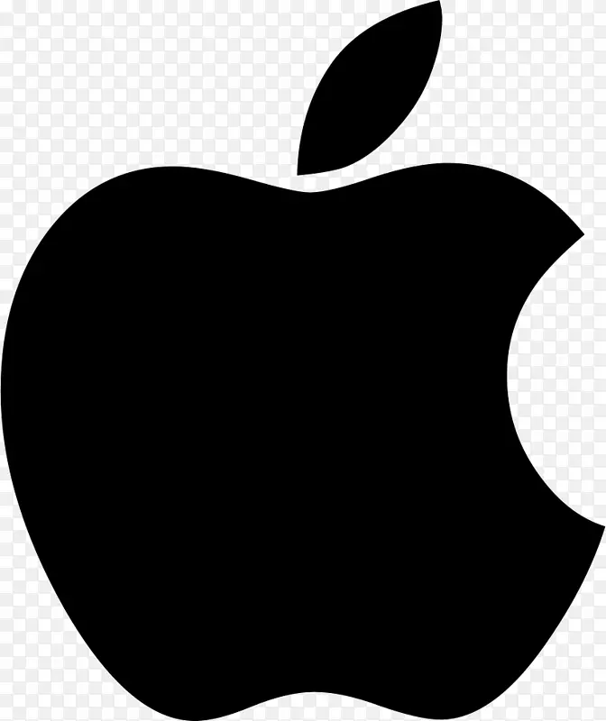 苹果标志iPhone电脑图标-苹果