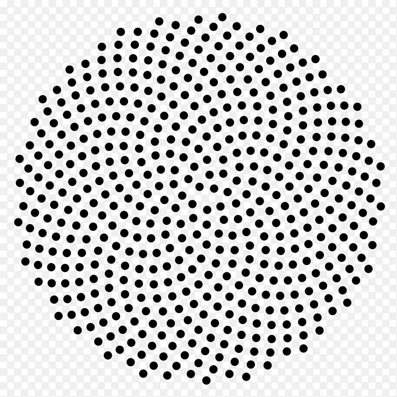自然圆中的准晶Fibonacci数螺旋型-数学