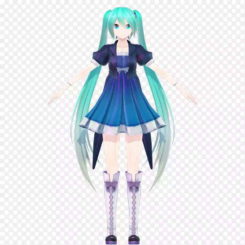 Hatsune Miku和未来的明星：Mirai Hatsune Miku项目：Mirai DX MikuMikudan Megusu Luka-Hatsune Miku