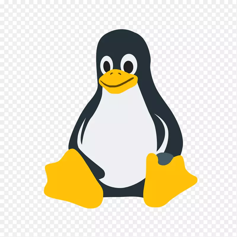 Linux分发计算机图标-企鹅