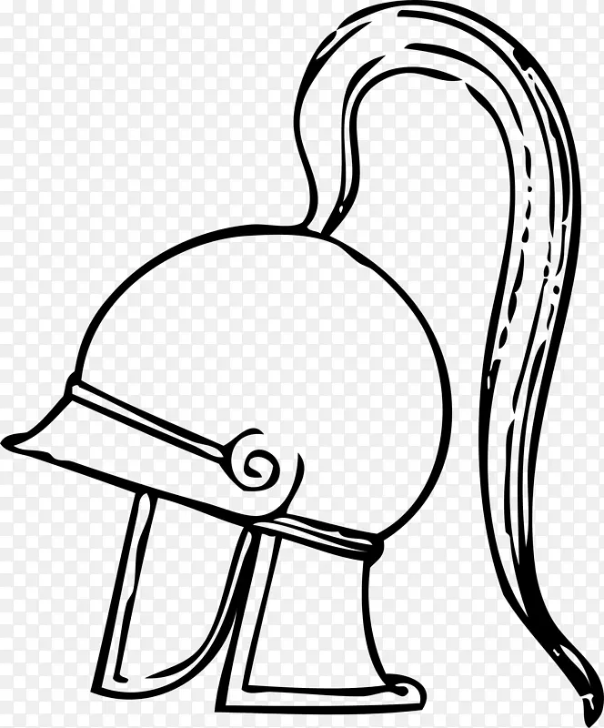 古希腊字母剪辑艺术-自行车头盔