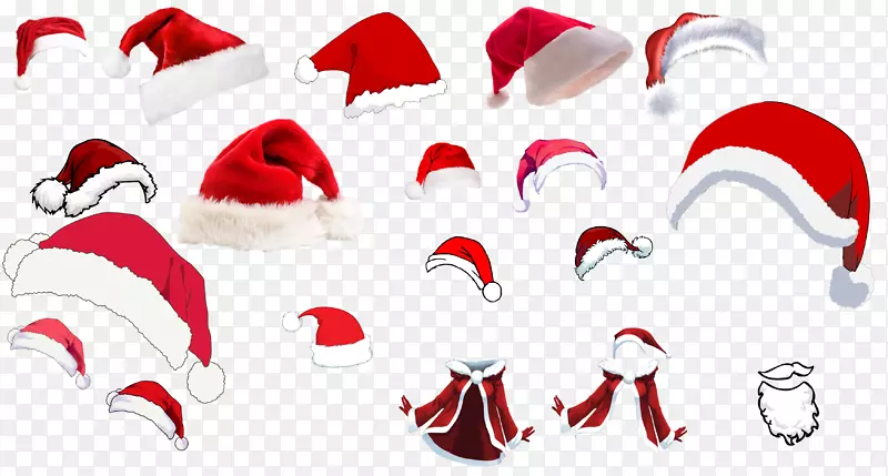 圣诞老人圣诞装饰品-帽子