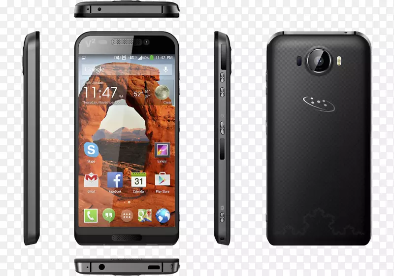塞格斯索尼Xperia M4水晶屏智能手机ip代码1080 p-BlackBerry