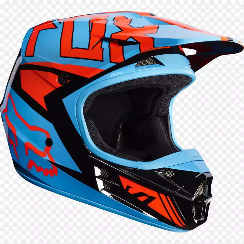 摩托车头盔福克斯赛车头盔-自行车头盔