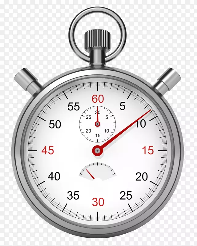 秒表时钟计时器夹艺术钟