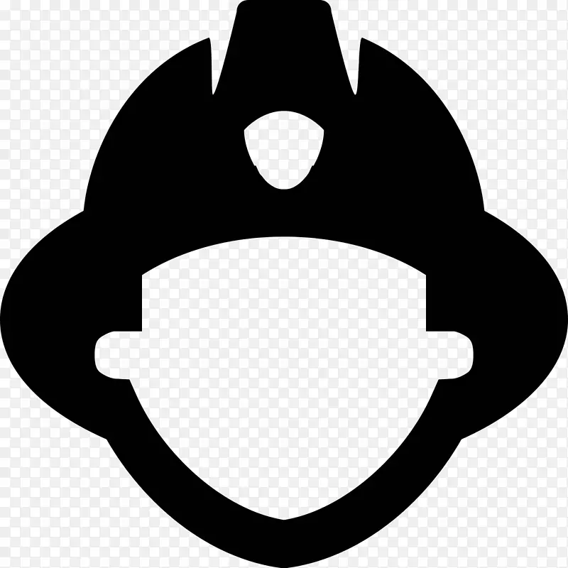 消防队员电脑图标消防车消防处免费