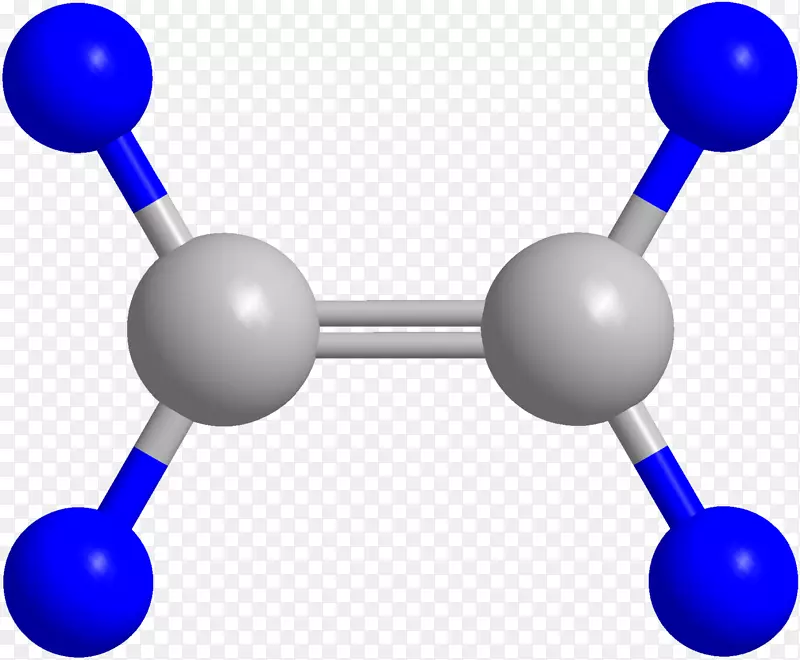烯烃分子乙烯化学碳模型