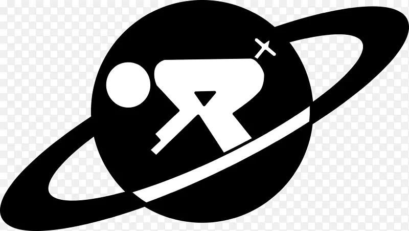 黑白品牌滑雪标志