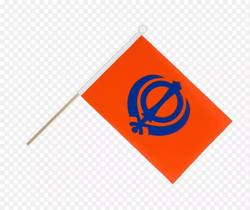 锡克教旗标志纺织涤纶-锡克教