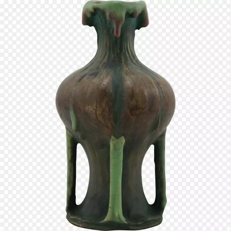 陶器花瓶-冰柱