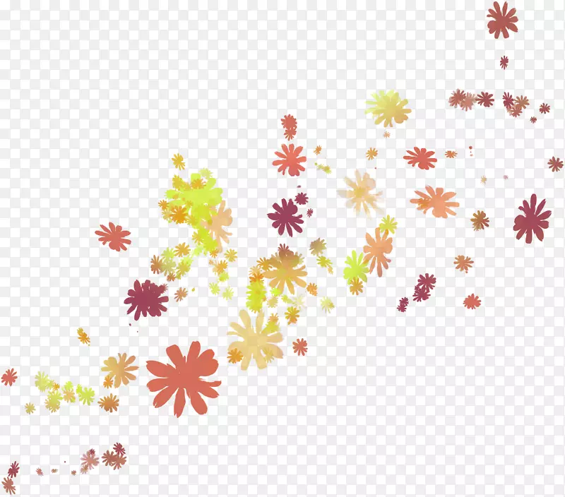 花卉设计花瓣叶-秋