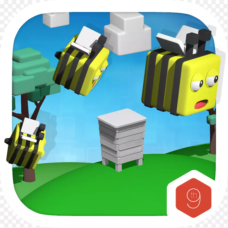 蜜蜂陷阱蜜蜂游戏android像素连接设计家庭交叉路