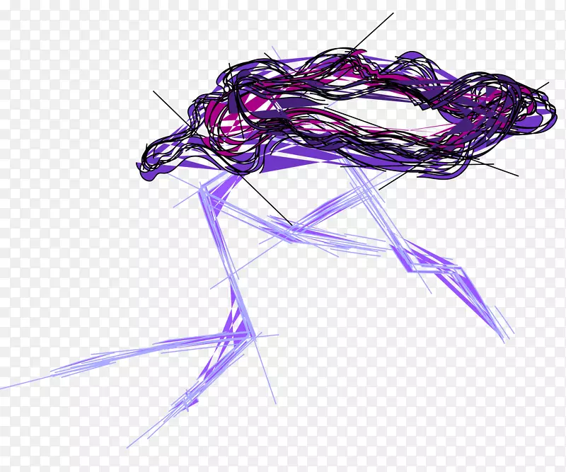 昆虫紫丁香艺术-金属