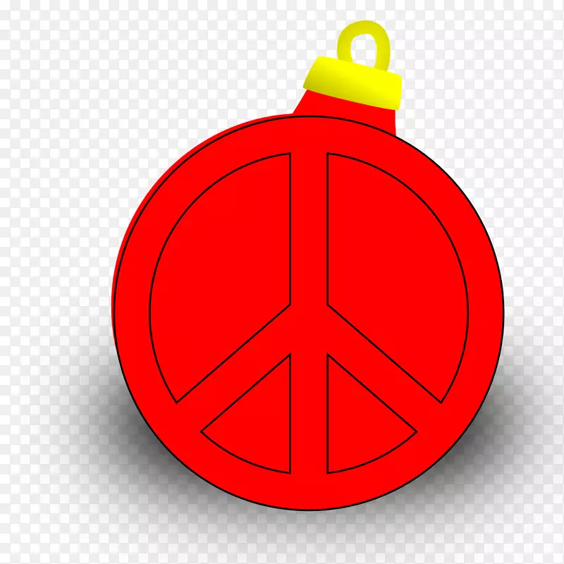 圣诞装饰符号-和平象征