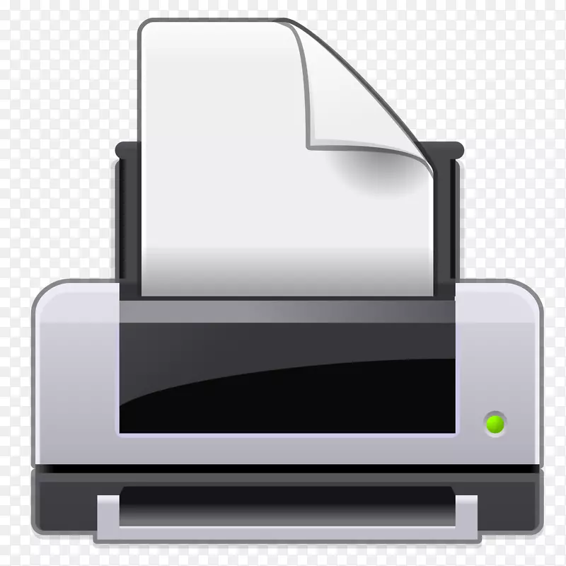 计算机图标打印机预览-gnome