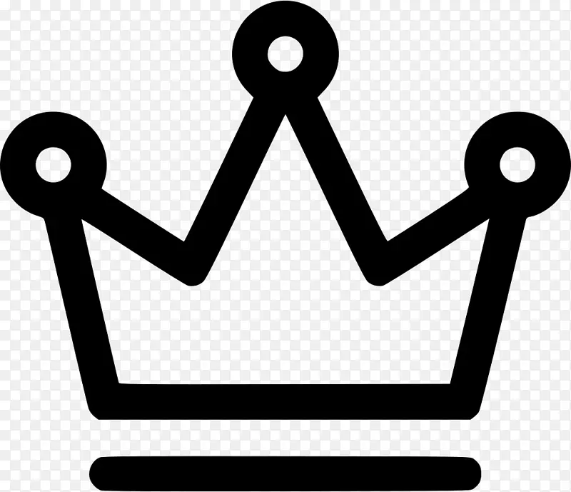 计算机图标-免王冠符号-国王