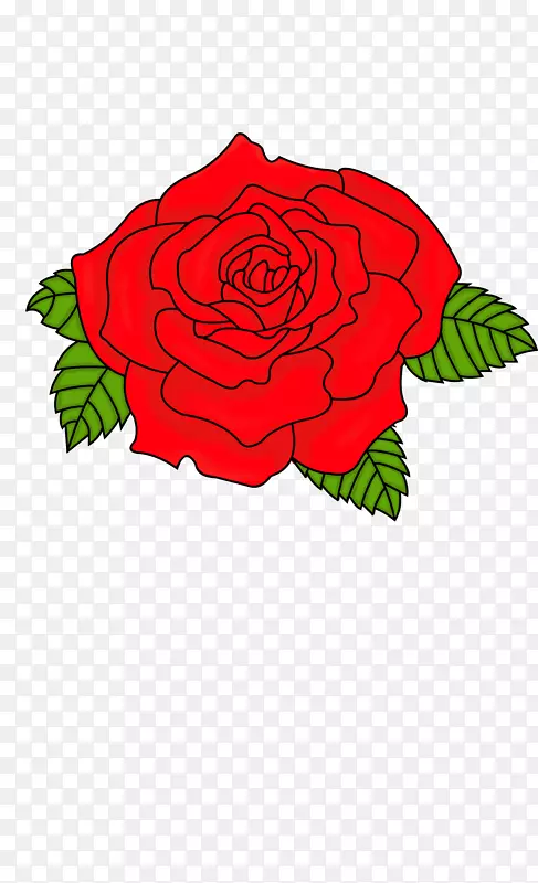 花卉花园玫瑰剪贴画-玫瑰莱斯利