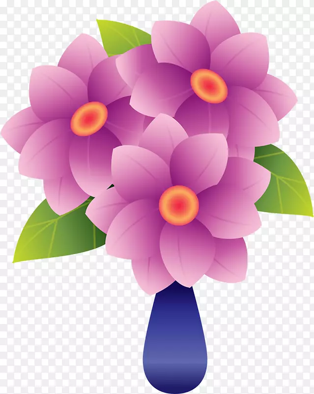 花束设计摄影紫色花束