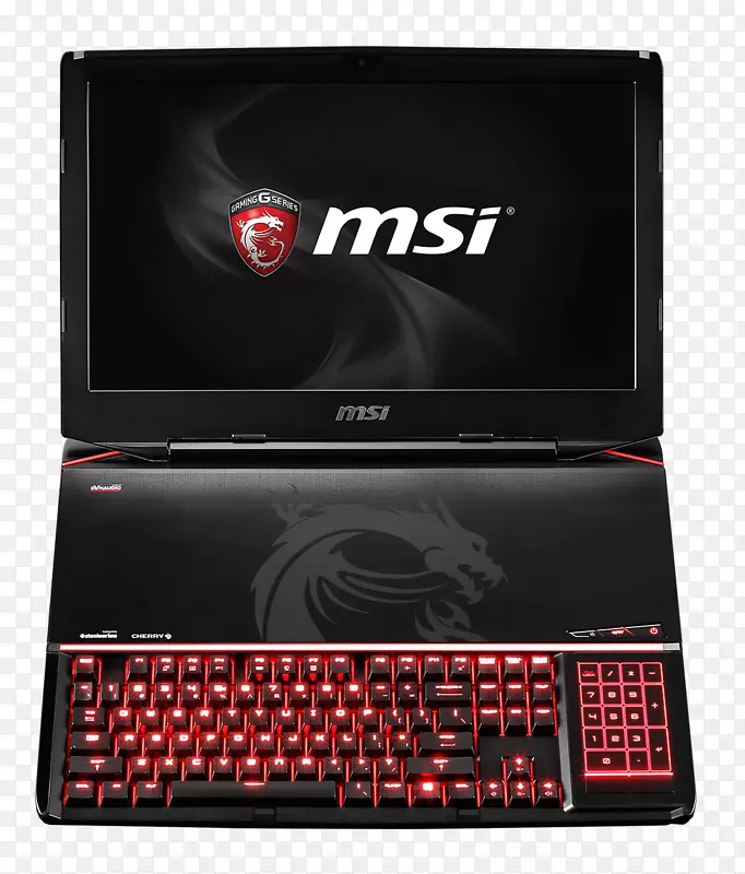 极限性能游戏膝上型电脑GT 80 titan sli msi风上网本电脑键盘.笔记本电脑